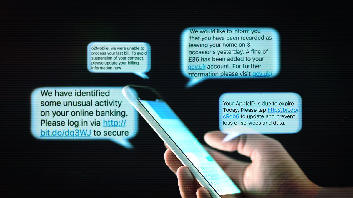 Did You Just Receive a Text from Yourself: SMS Phishing Scams
